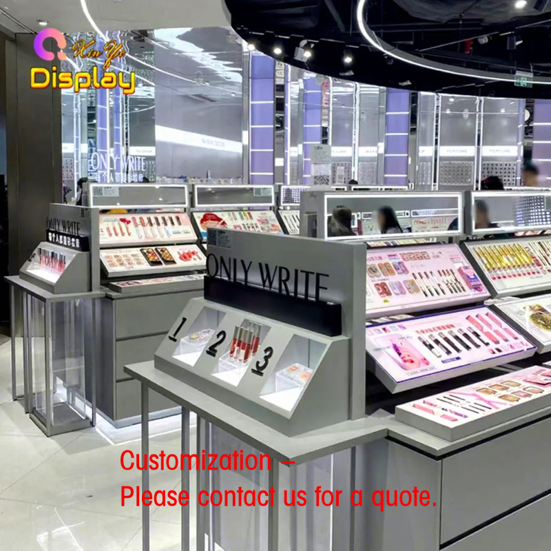 Beauty Makeup Shop - رف عرض مستحضرات التجميل الفاخر المخصص