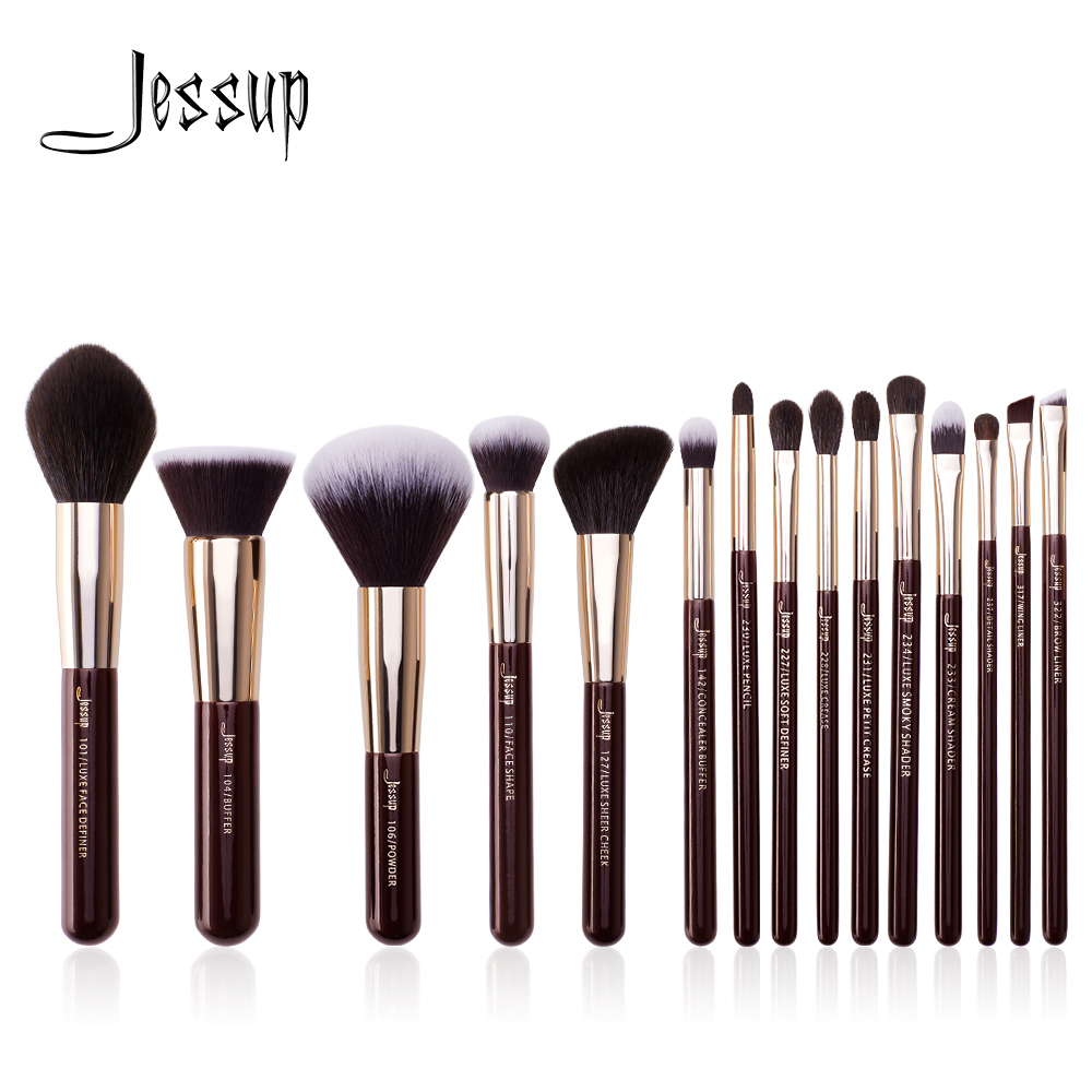 Makeup Beauty Ro - مجموعة فرش مكياج من جيسوب 15