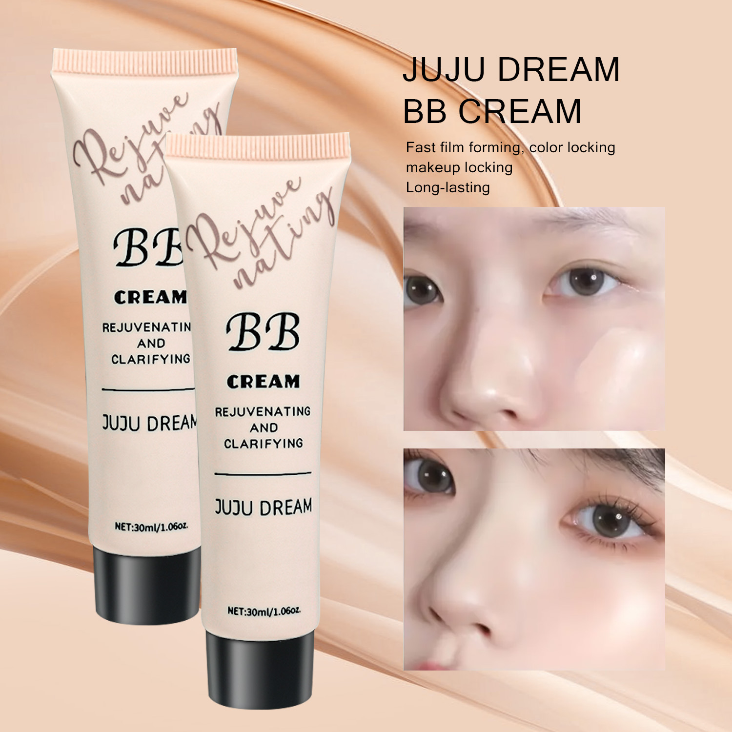 Beauty Makeup Foundation - كريم بي بي، كريم عزل، كريم