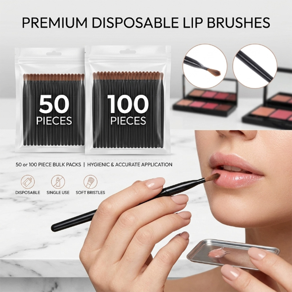 Makeup Beauty Ro - مجموعة من 50/100 قطعة من فرش