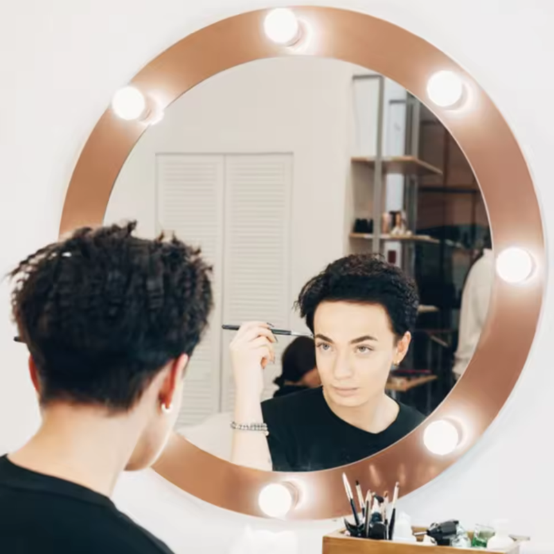 Beauty No Makeup - مصابيح LED لتجميل السيدات، إضاءة USB