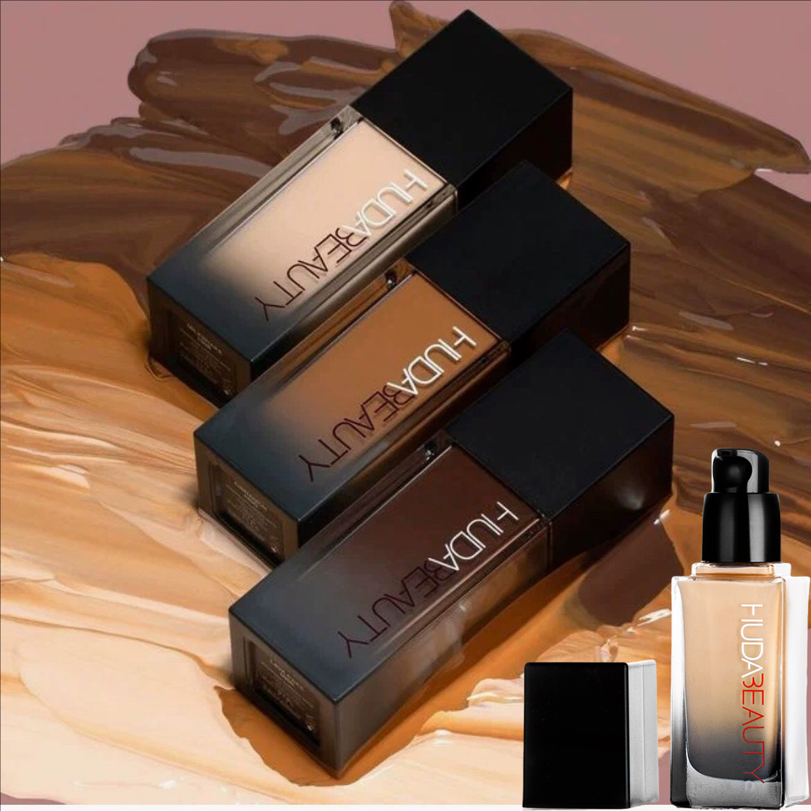 Huda Beauty Makeup Bag - كريم أساس سائل من Huda Beauty