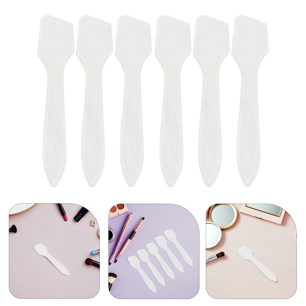 Beauty Makeup Tool - ٥٠ قطعة من ملاعق المكياج البلاستيكية