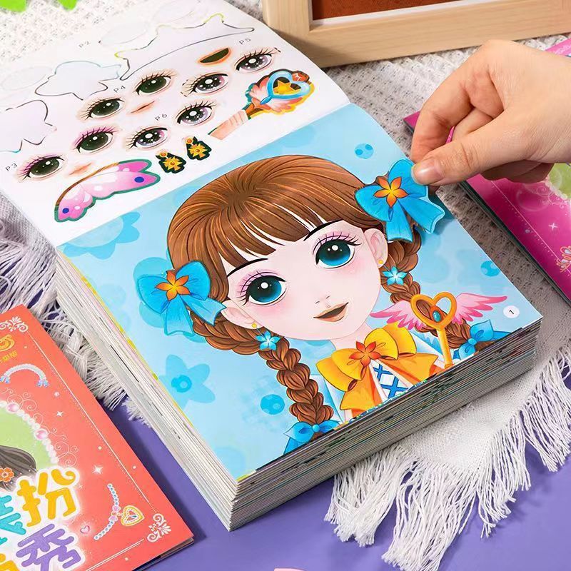 كتاب ملصقات تلبيس الأميرات، لع - مراجعة Beauty Makeup Book وسعره