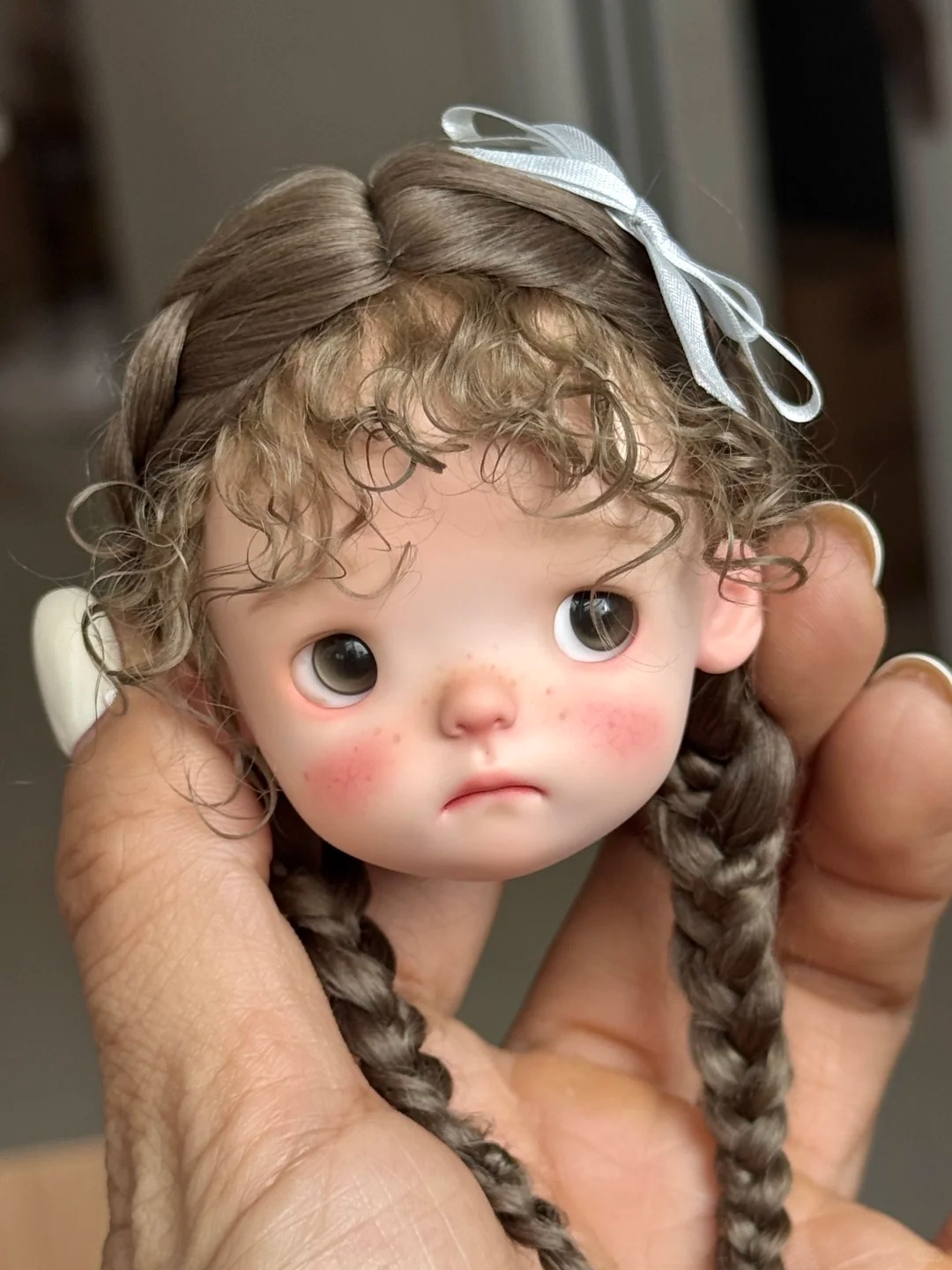 دمية أمبر 1/6 SD BJD، رأس شياو - مراجعة Beauty No Makeup وسعره