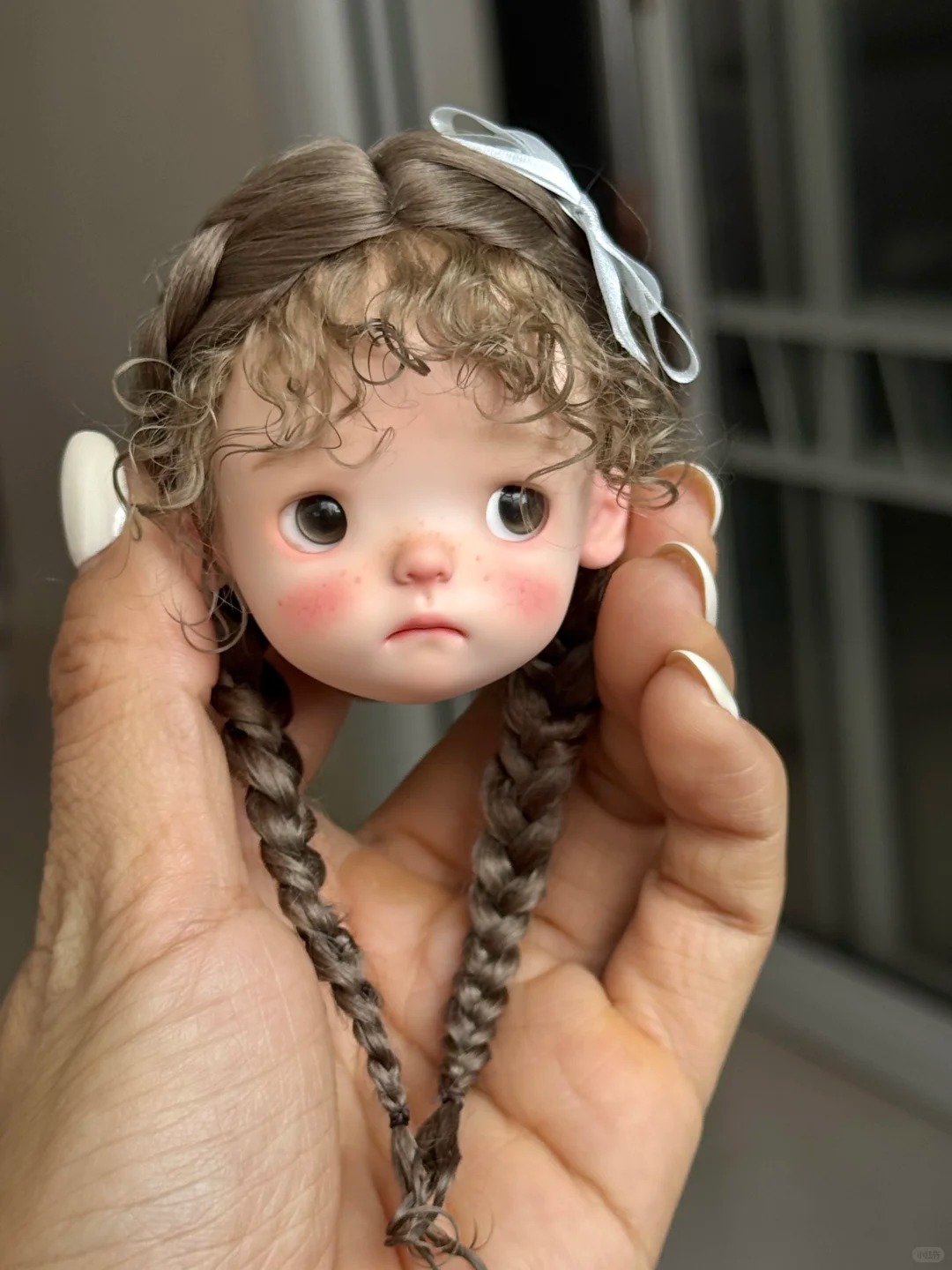 دمية أمبر 1/6 SD BJD، رأس شياو - مراجعة Beauty No Makeup وسعره
