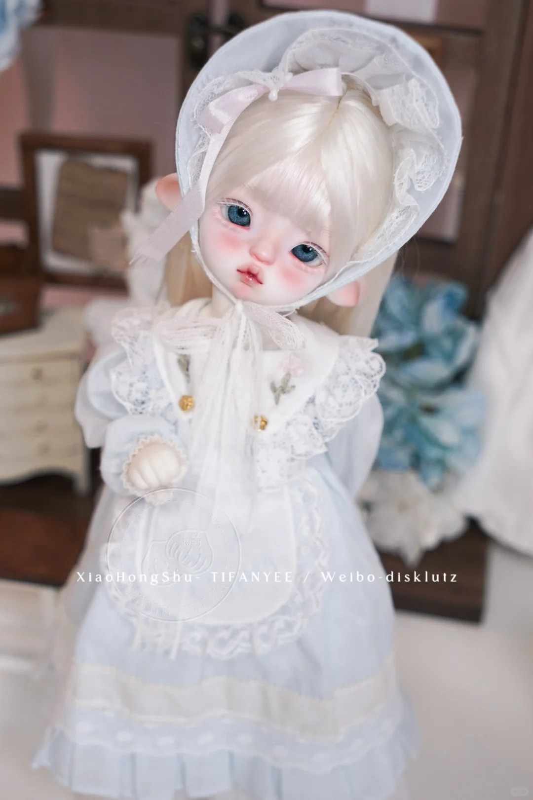 جديد SD BJD دمية 1/6 عيون مفتو - مراجعة Beauty Makeup Girl وسعره
