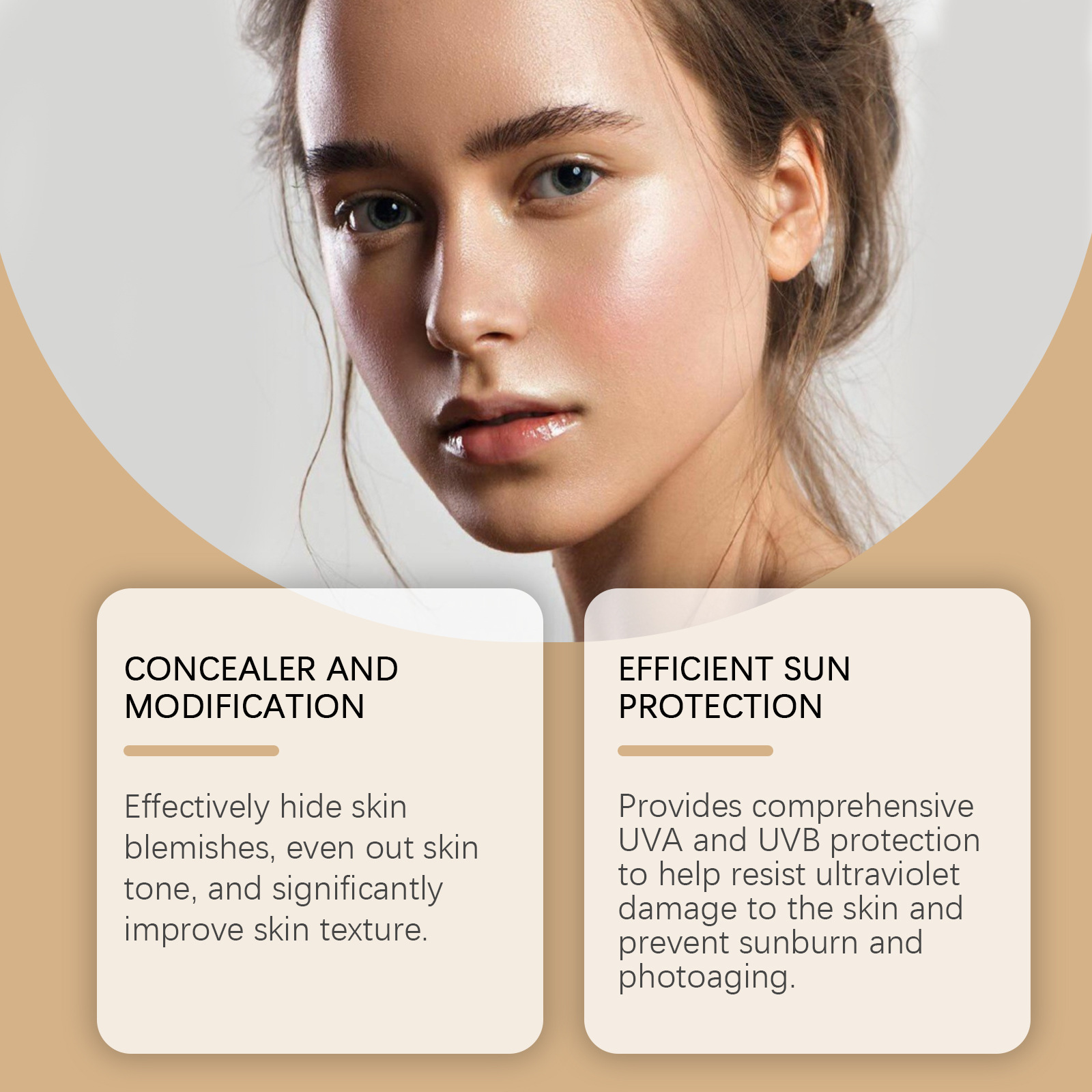 الذهب الحلزون واقية من الشمس B - مراجعة Beauty Makeup Foundation وسعره