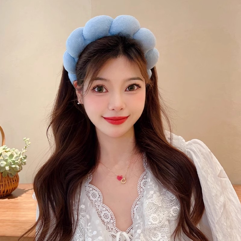 ريترو منتفخ رباط شعر الإسفنج ع - مراجعة Beauty Makeup Girl وسعره