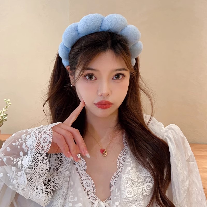 ريترو منتفخ رباط شعر الإسفنج ع - مراجعة Beauty Makeup Girl وسعره