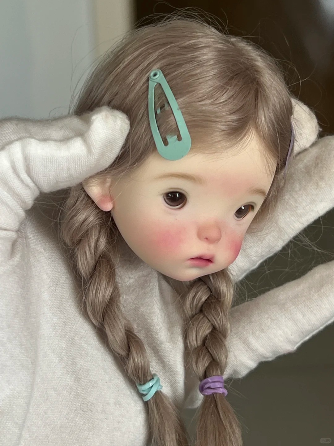 SD BJD دمية 1/6 Landoudou رئيس - مراجعة Beauty No Makeup وسعره