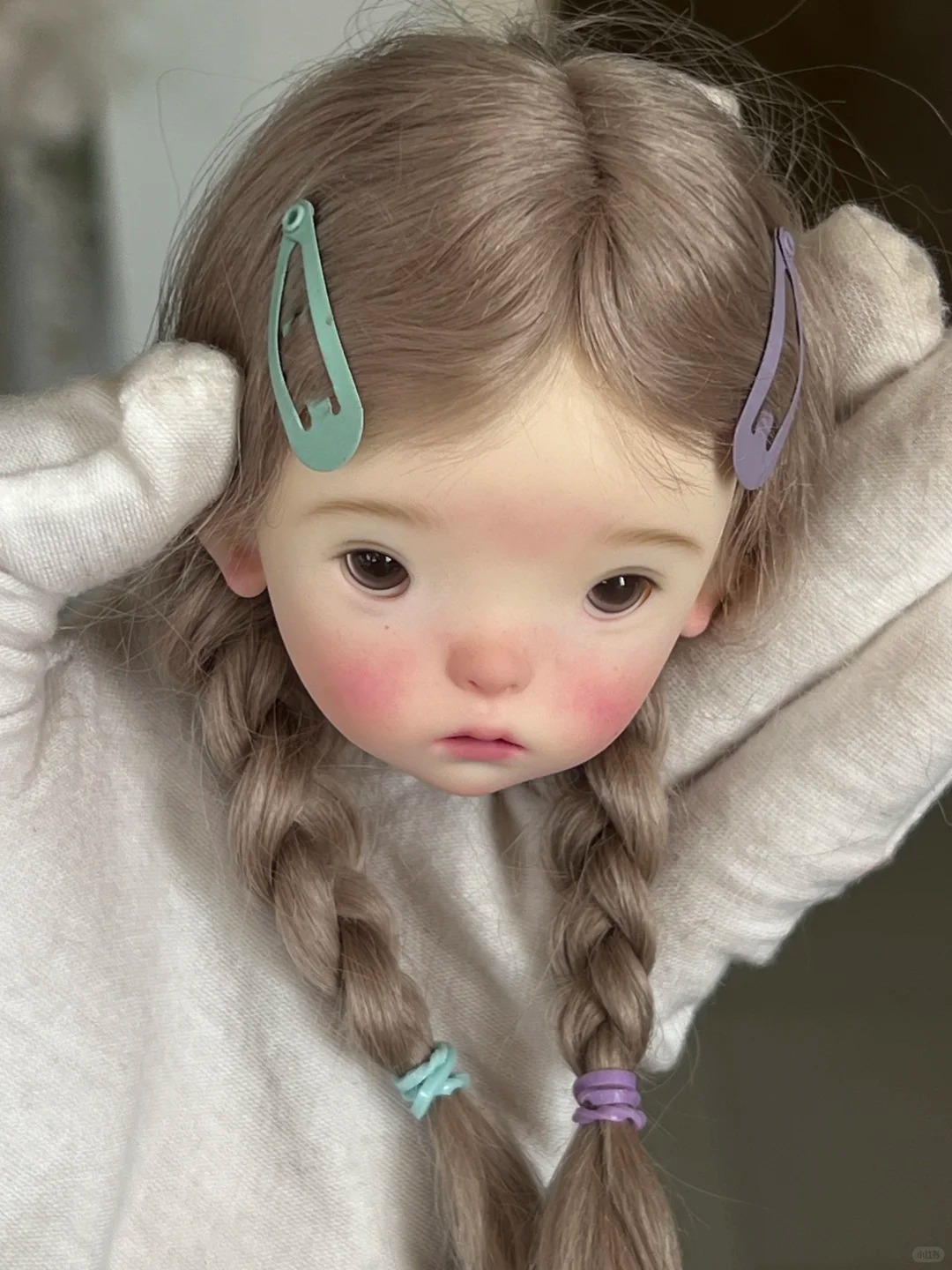 SD BJD دمية 1/6 Landoudou رئيس - مراجعة Beauty No Makeup وسعره