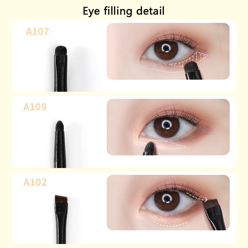 ● مجموعة من 6 فرش مكياج للعيون - مراجعة Makeup Beauty Ro وسعره