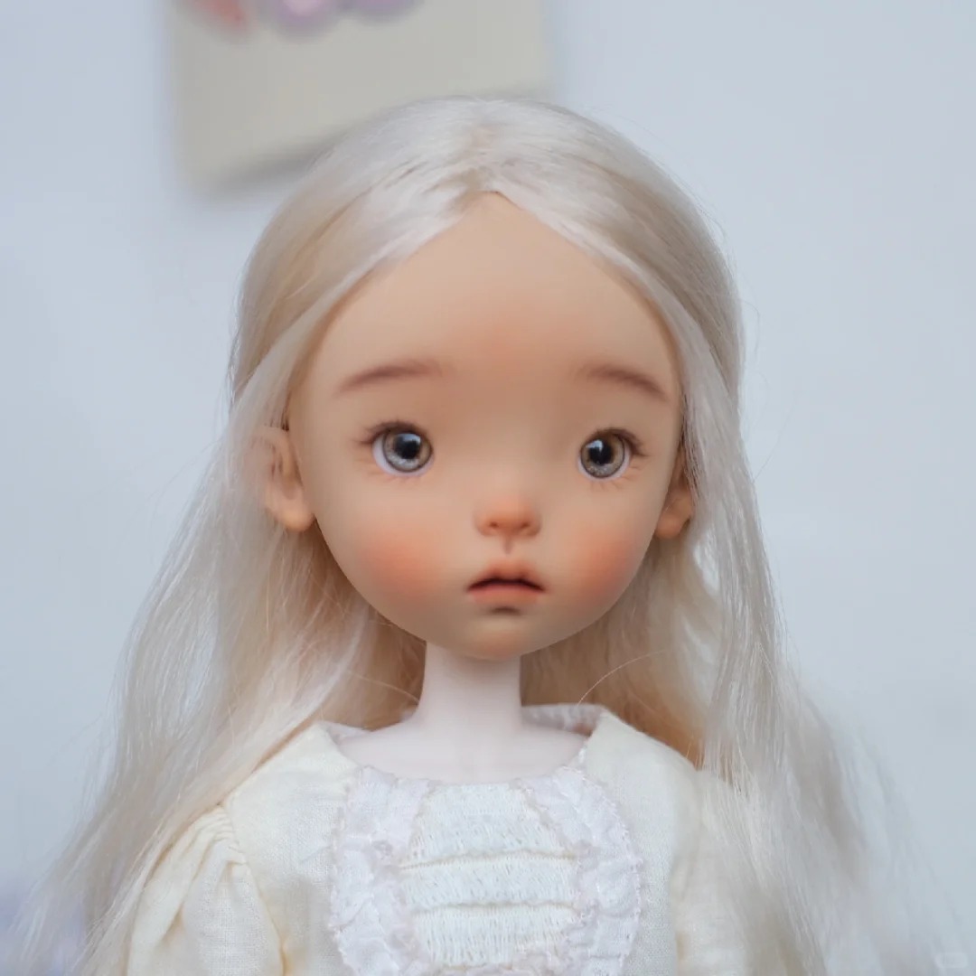 دمية BJD جديدة 1/6 landoudou م - مراجعة Beauty No Makeup وسعره
