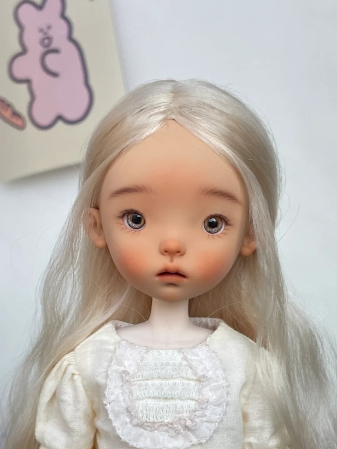 دمية BJD جديدة 1/6 landoudou م - مراجعة Beauty No Makeup وسعره