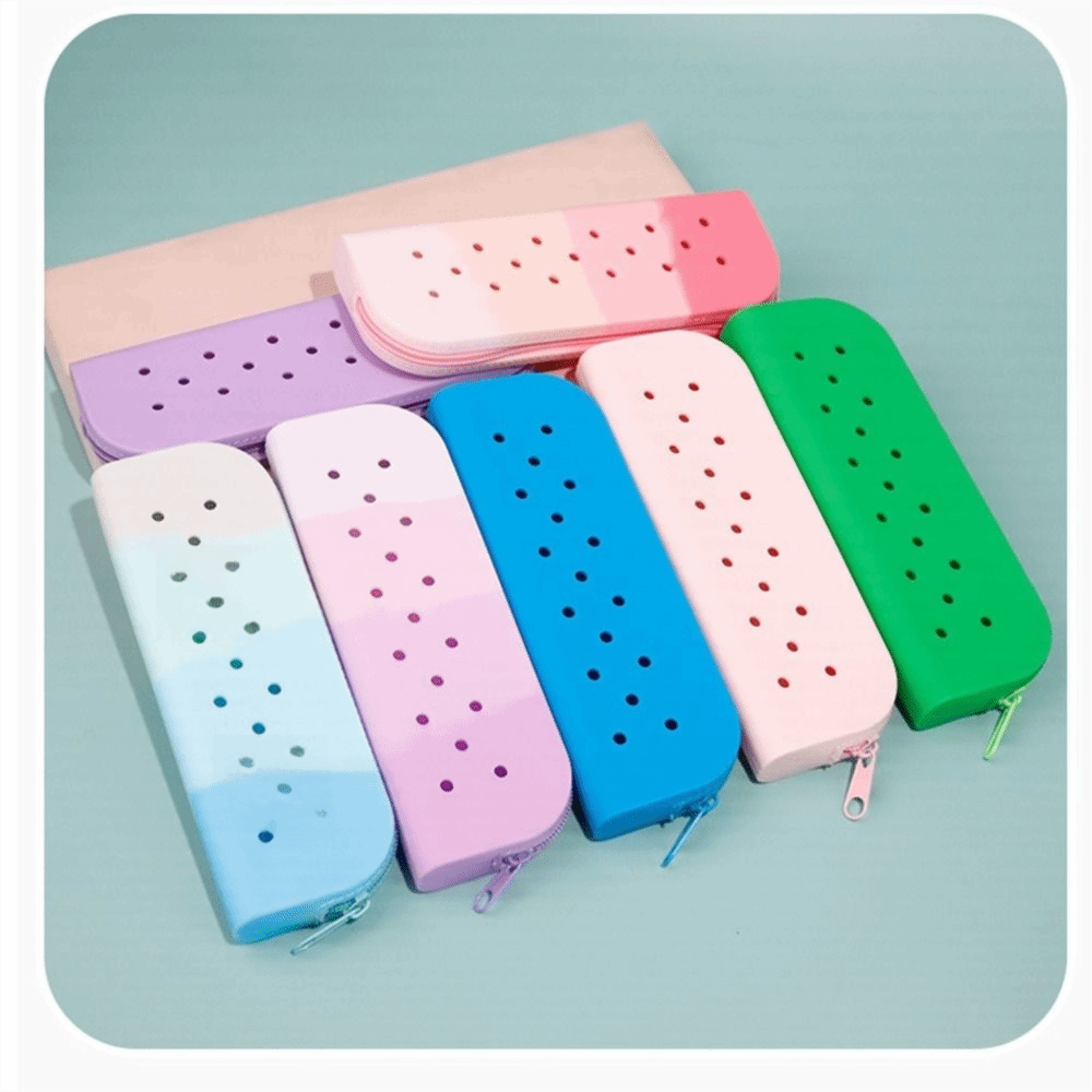 حقيبة أقلام رصاص سيليكون ملونة - مراجعة Beauty Preservation Makeup Bag وسعره