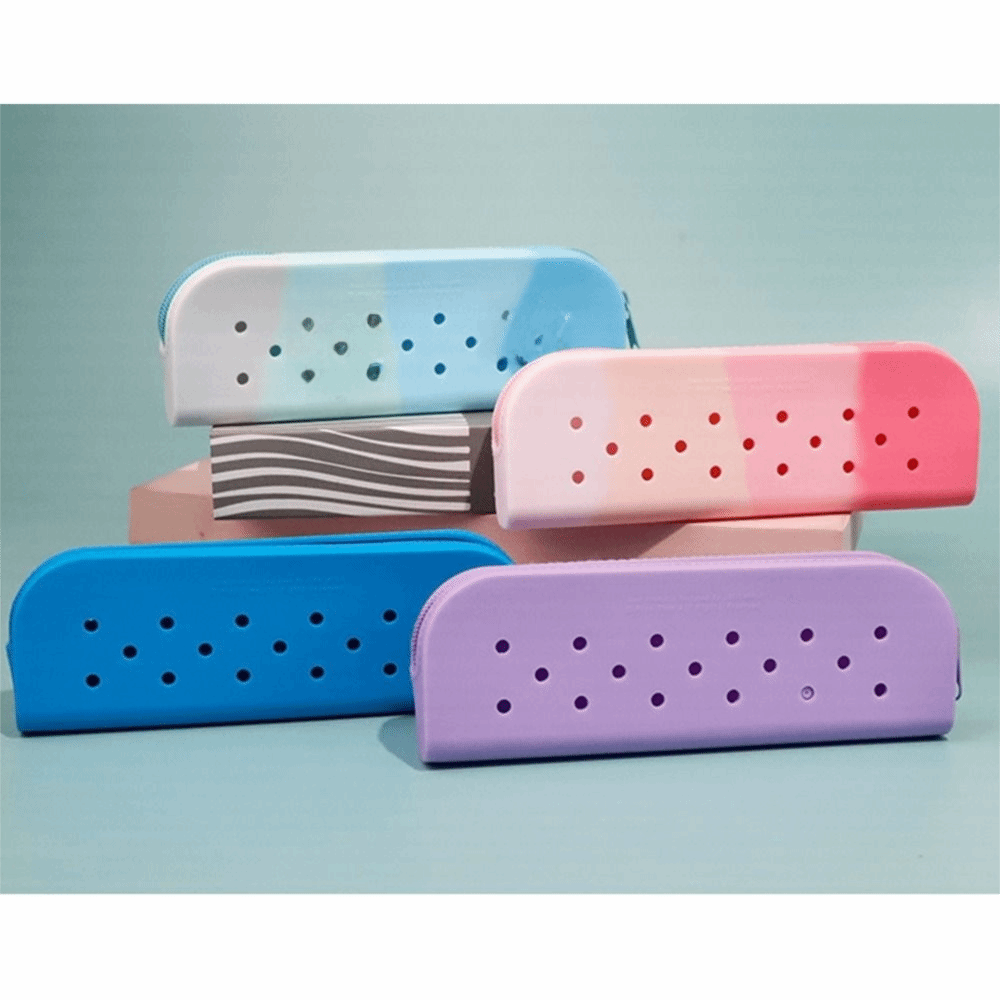 حقيبة أقلام رصاص سيليكون ملونة - مراجعة Beauty Preservation Makeup Bag وسعره